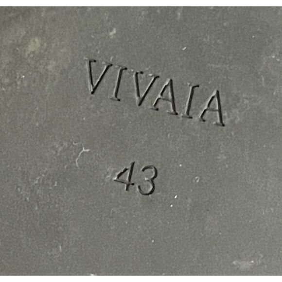 VIVAIA Cat Embroidered Knit Flats Black Women’s Size 11-11.5 Eco Friendly Shoes - Picture 5 of 6